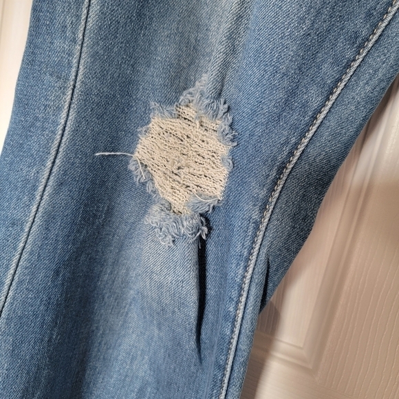 Miss Lola High Waist Flare Wide Leg Jeans Women’s Size 9 NWT Boho - Picture 5 of 10